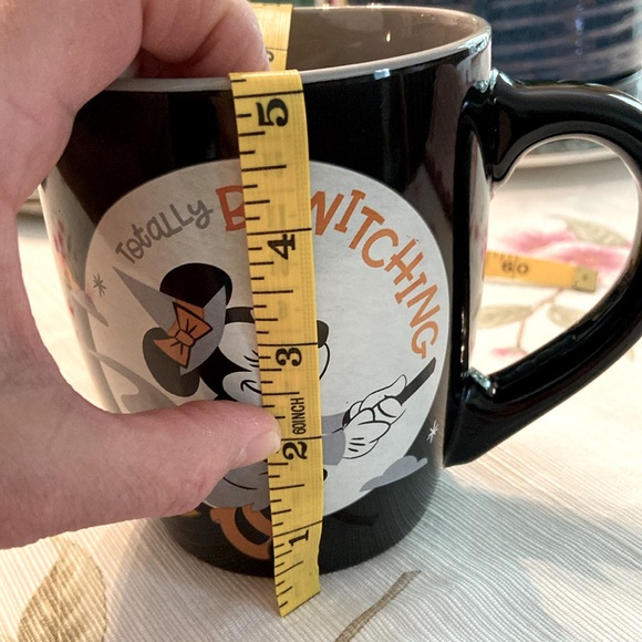 Disney Coffee Mug Totally Bewitching 25oz Minnie Mouse on Broom Stick Large Mug - Picture 8 of 9